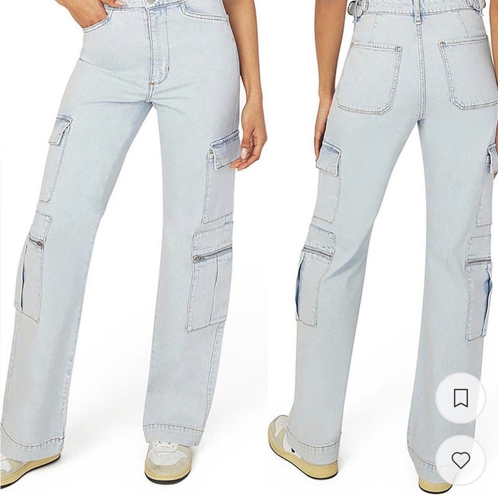 We Wore What Utility Straight Jeans